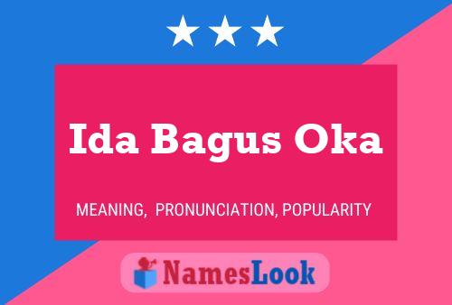 Постер имени Ida Bagus Oka