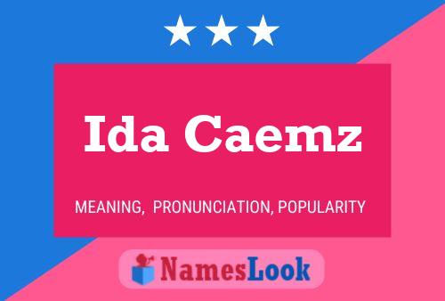 Постер имени Ida Caemz