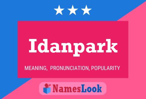 Постер имени Idanpark