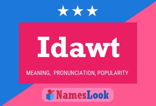 Постер имени Idawt