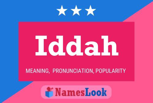 Постер имени Iddah