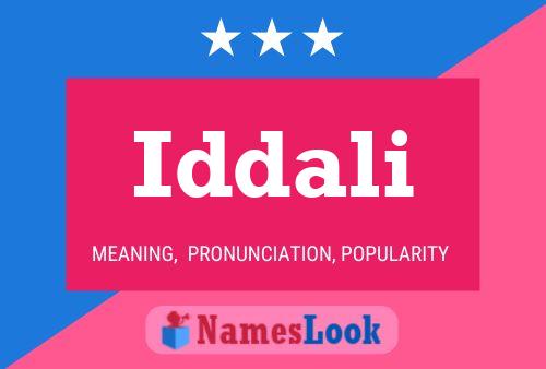 Постер имени Iddali