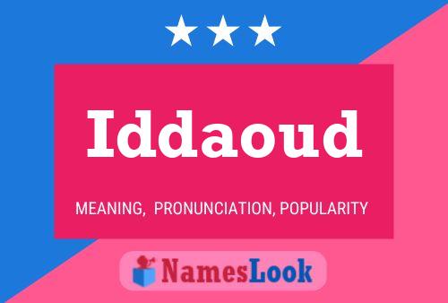 Постер имени Iddaoud