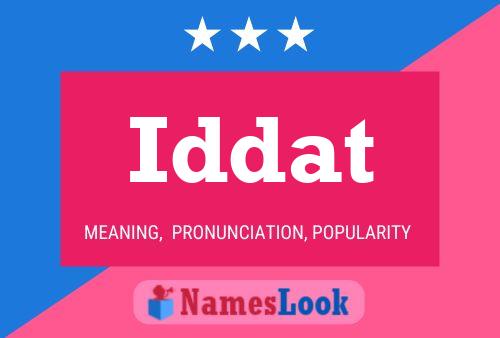 Постер имени Iddat