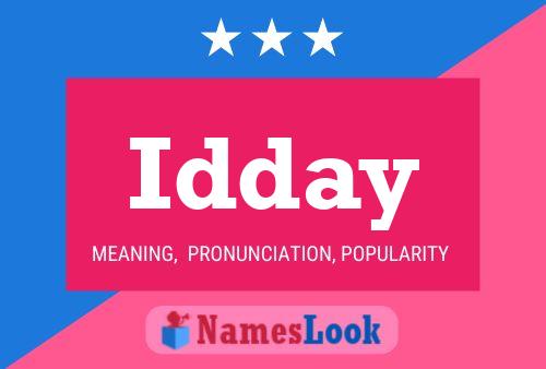 Постер имени Idday