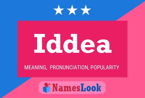 Постер имени Iddea