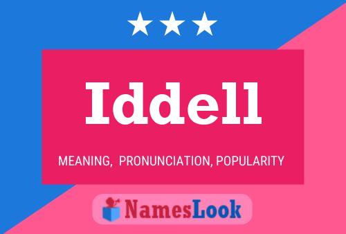 Постер имени Iddell