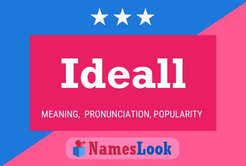 Постер имени Ideall