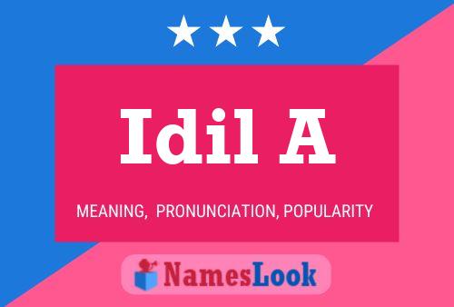 Постер имени Idil A