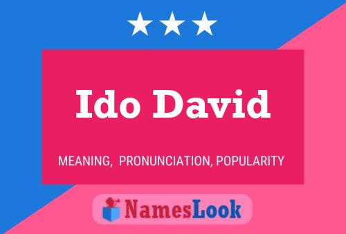 Постер имени Ido David