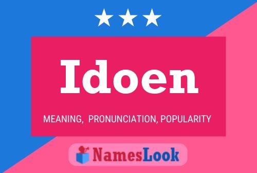 Постер имени Idoen