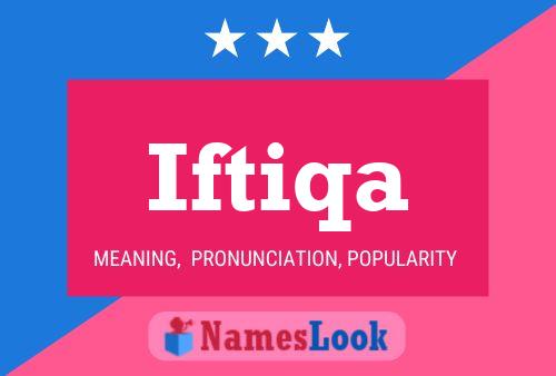 Постер имени Iftiqa