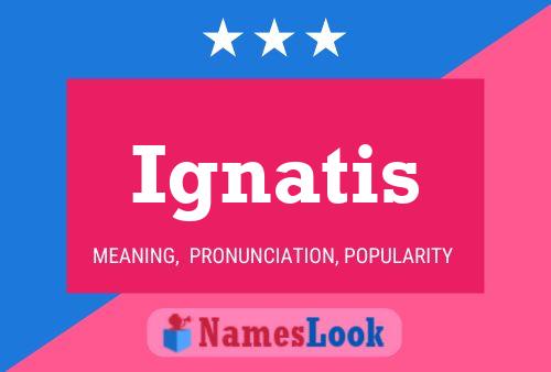 Постер имени Ignatis