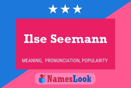 Постер имени Ilse Seemann