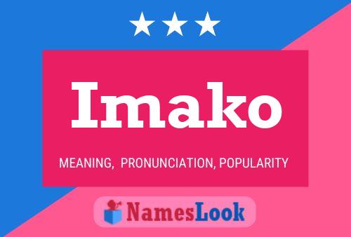 Постер имени Imako