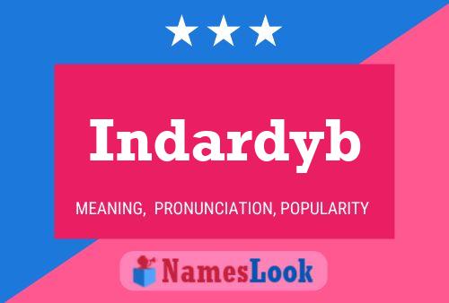 Постер имени Indardyb