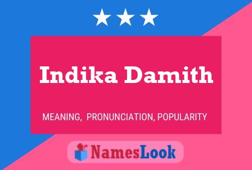 Постер имени Indika Damith