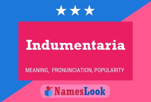 Постер имени Indumentaria