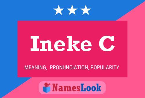 Постер имени Ineke C