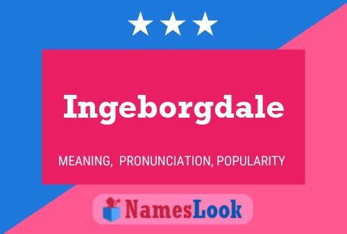 Постер имени Ingeborgdale