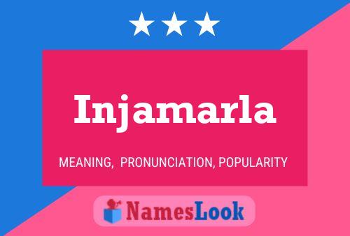 Постер имени Injamarla