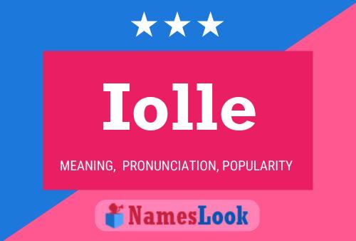 Постер имени Iolle