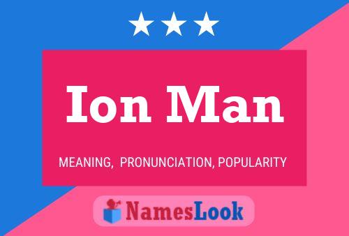 Постер имени Ion Man