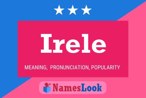 Постер имени Irele