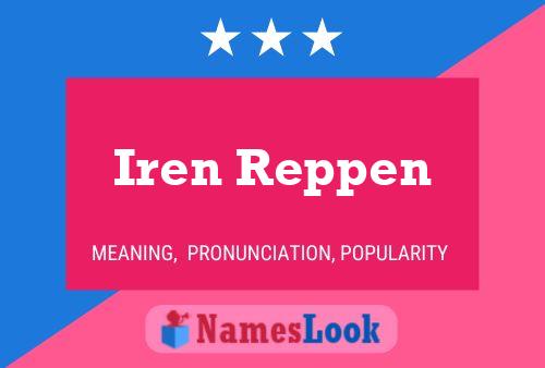 Постер имени Iren Reppen