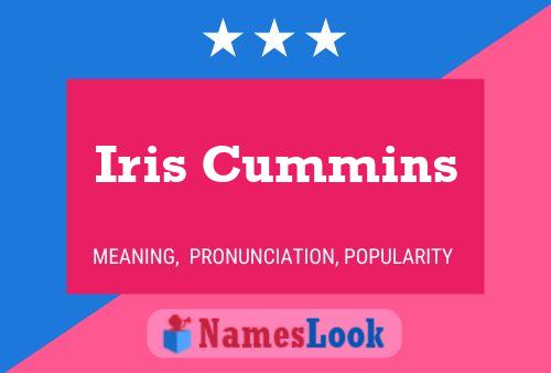 Постер имени Iris Cummins