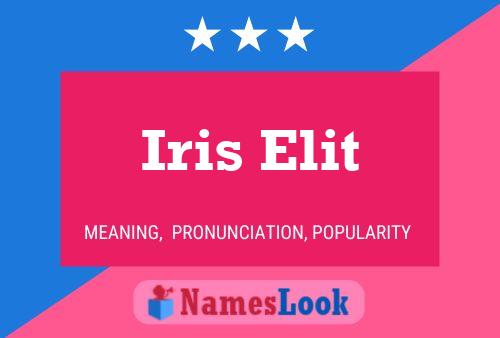 Постер имени Iris Elit