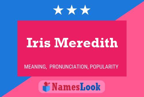 Постер имени Iris Meredith