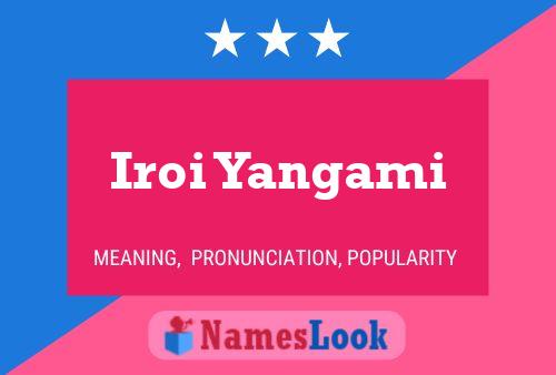 Постер имени Iroi Yangami