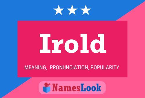 Постер имени Irold