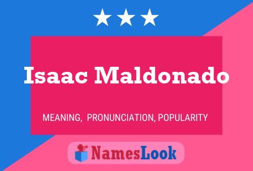 Постер имени Isaac Maldonado