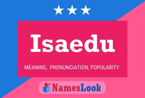 Постер имени Isaedu