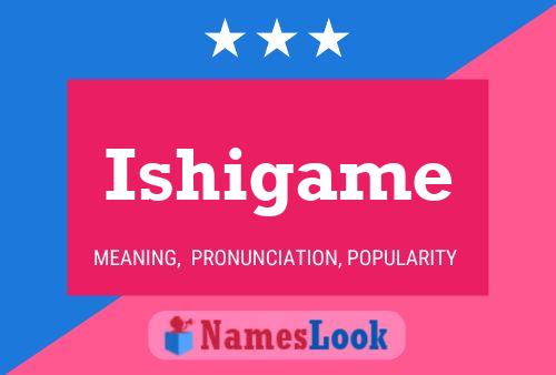 Постер имени Ishigame