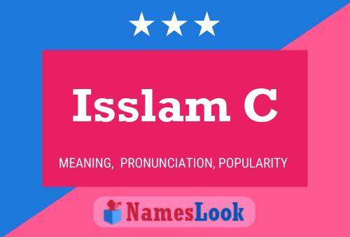 Постер имени Isslam C