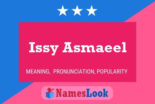 Постер имени Issy Asmaeel