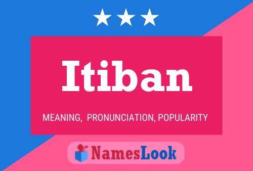 Постер имени Itiban