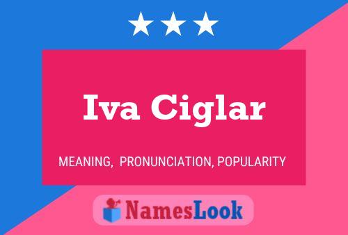 Постер имени Iva Ciglar