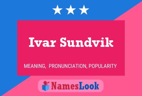 Постер имени Ivar Sundvik