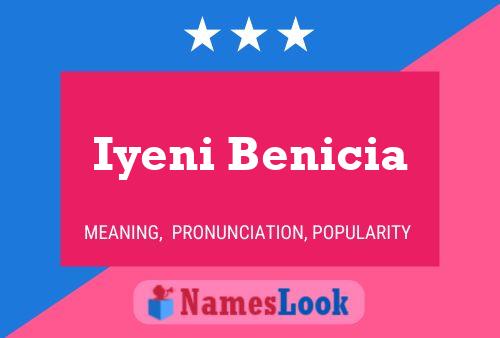 Постер имени Iyeni Benicia