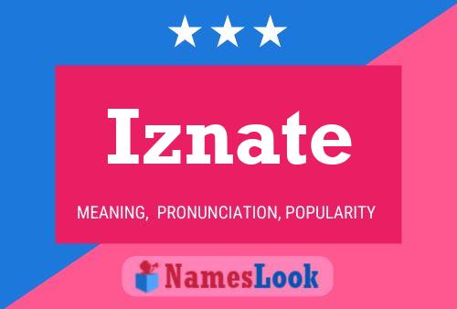 Постер имени Iznate