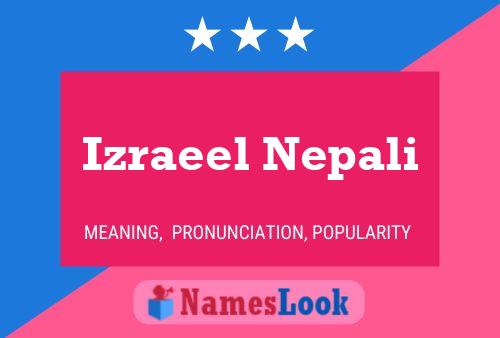 Постер имени Izraeel Nepali