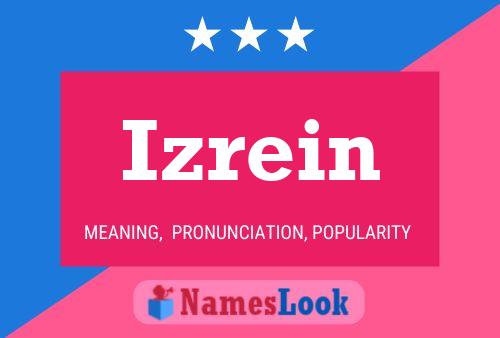 Постер имени Izrein