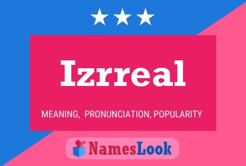 Постер имени Izrreal