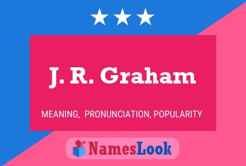 Постер имени J. R. Graham