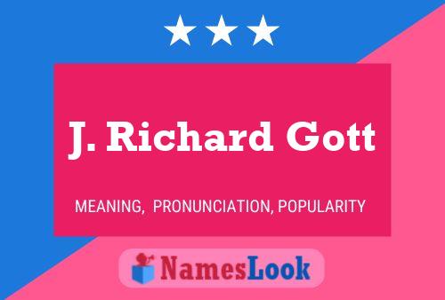 Постер имени J. Richard Gott