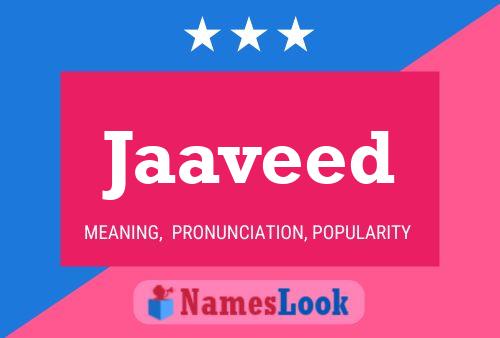 Постер имени Jaaveed